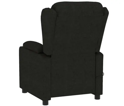 Masāžas Krēsls, Melns Audums Vidaxl