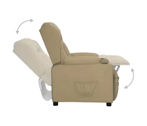 Tugitool, Cappuccino, Kunstnahk