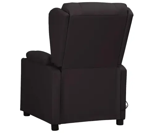 Masāžas Krēsls, Melna Mākslīgā Āda Vidaxl