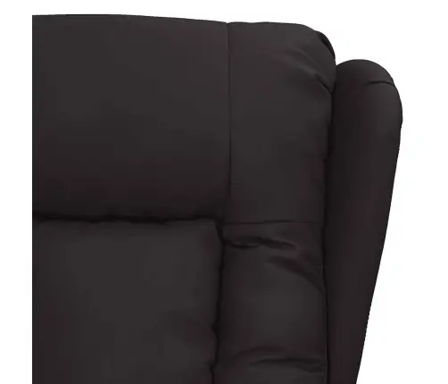 Masāžas Krēsls, Melna Mākslīgā Āda Vidaxl