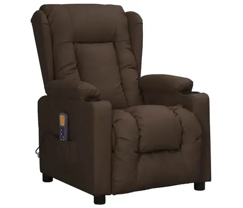 Masāžas Krēsls, Brūna Mākslīgā Āda Vidaxl