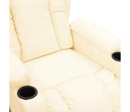 Masāžas Krēsls, Krēmkrāsas Mākslīgā Āda Vidaxl