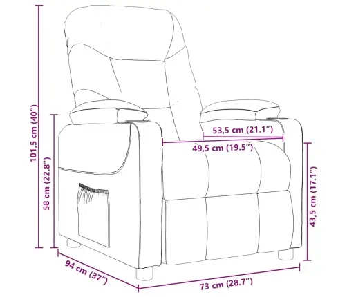 Massaažitool, Pruun, Kangas