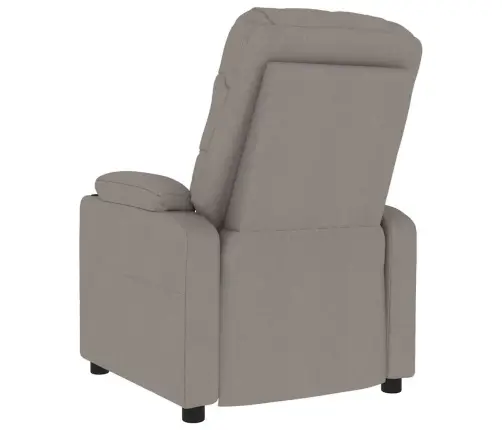 Masāžas Krēsls, Pelēkbrūns Audums Vidaxl