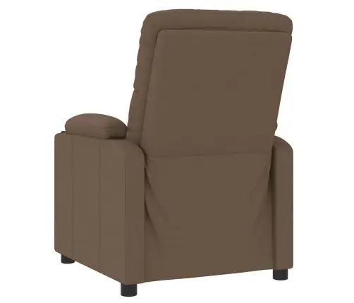 Atpūtas Krēsls, Atgāžams, Brūns Audums Vidaxl