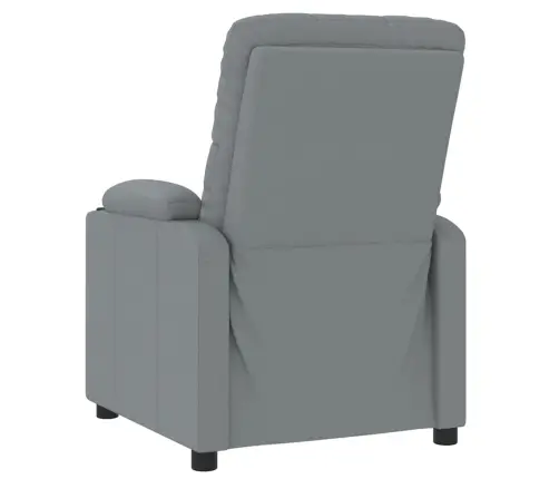 Masāžas Krēsls, Gaiši Pelēks Audums Vidaxl