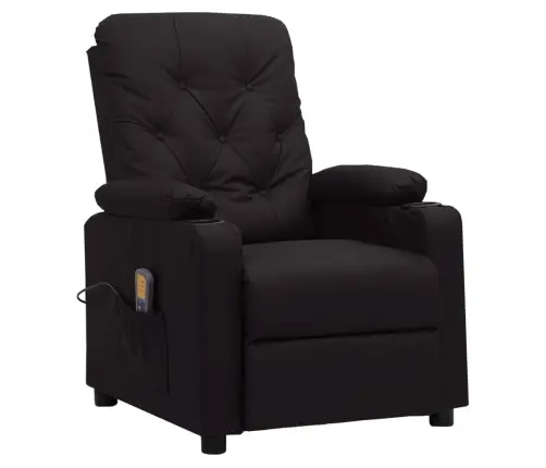 Masāžas Krēsls, Melna Mākslīgā Āda Vidaxl