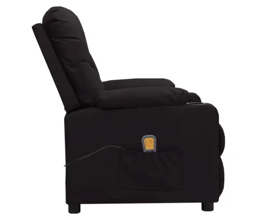 Masāžas Krēsls, Melna Mākslīgā Āda Vidaxl