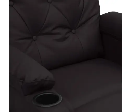 Masāžas Krēsls, Melna Mākslīgā Āda Vidaxl