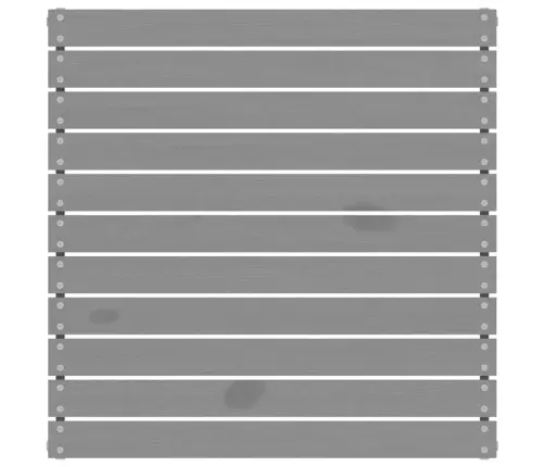 Sodo Poilsio Baldų Komplektas, 3 Dalių, Pilkas, Pušies Masyvas