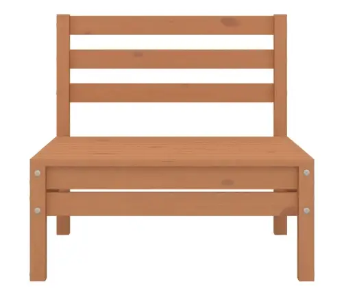 8-Daļīgs Dārza Atpūtas Mēbeļu Komplekts, Brūns Priedes Koks Vidaxl