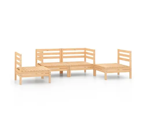 4-Osaline Aiadiivanikomplekt, Täismännipuit