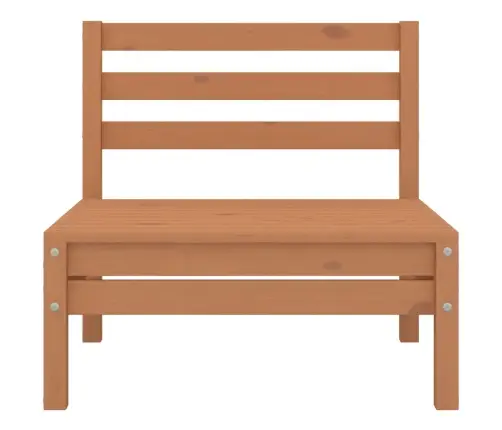 6-Daļīgs Dārza Atpūtas Mēbeļu Komplekts, Brūns Priedes Koks Vidaxl