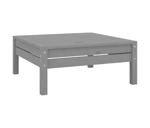 4-Daļīgs Dārza Atpūtas Mēbeļu Komplekts, Pelēks Priedes Koks Vidaxl