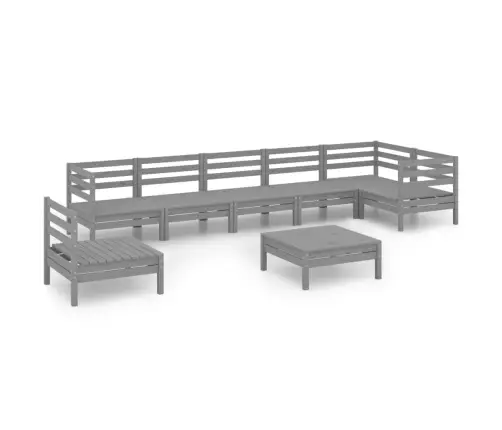 8-Osaline Aiadiivanikomplekt, Hall, Täismännipuit