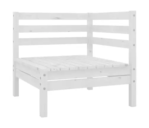 10-Osaline Aiadiivanikomplekt, Valge, Täismännipuit