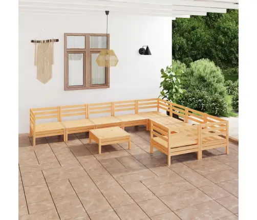 10-Osaline Aiadiivanikomplekt, Täismännipuit