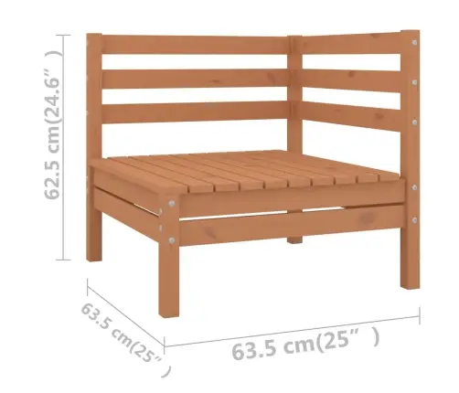 12-Osaline Aiadiivanikomplekt, Meepruun, Männipuit
