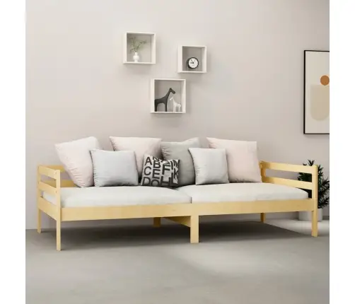 Päevavoodi Madratsiga, 90X200 cm Täismännipuit