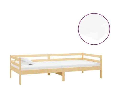 Päevavoodi Madratsiga, 90X200 cm Täismännipuit