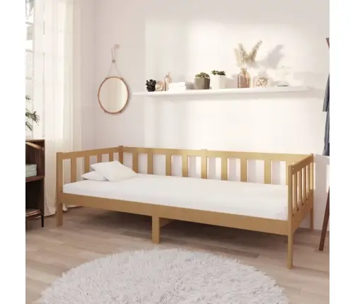 Dīvāngulta Ar Matraci, 90X200Cm, Medus Brūna, Priedes Masīvkoks Vidaxl Dīvāngulta Ar Matraci, 90X200Cm, Medus Brūna, Priedes Masīvkoks Vidaxl