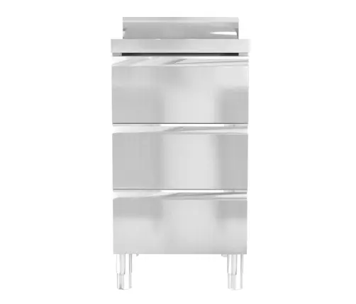 Virtuves Skapīši, 3 Gab., Nerūsējošais Tērauds Vidaxl