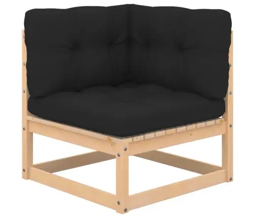 8-Daļīgs Dārza Atpūtas Mēbeļu Komplekts Ar Pelēkiem Matračiem Vidaxl