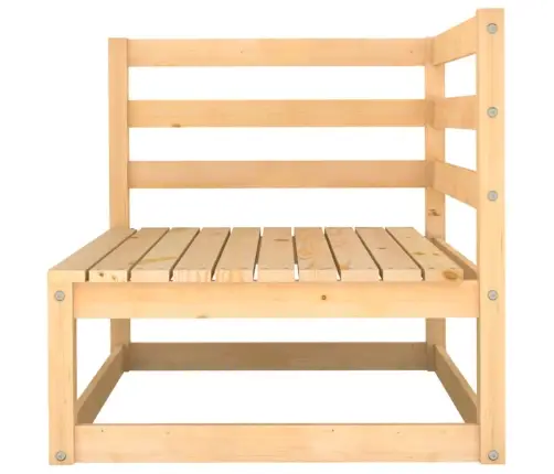 6-Osaline Aiamööbli Komplekt Patjadega, Männipuit