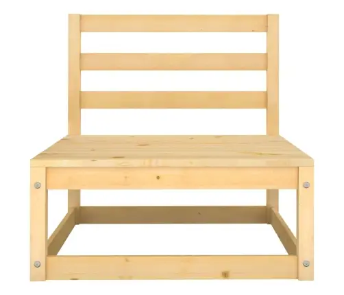 6-Osaline Aiamööbli Komplekt Patjadega, Männipuit