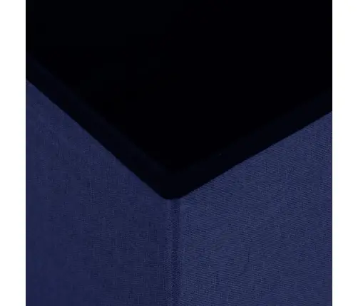 Soliņš Ar Kasti, Salokāms, Zils, Mākslīgais Lins Vidaxl