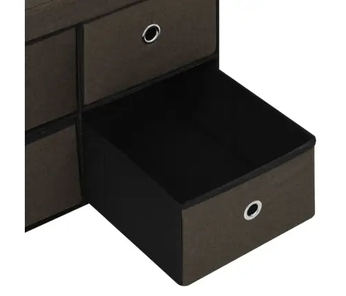 Kokkupandav Hoiupink, Tumepruun, 76X38X38 cm Kunstlina