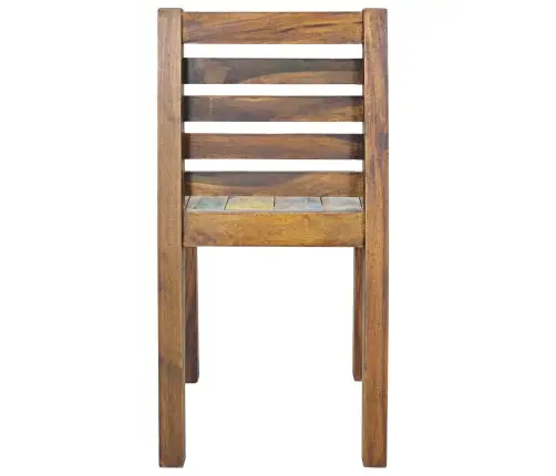 Virtuves Krēsli, 6 Gab., Pārstrādāts Masīvkoks Vidaxl