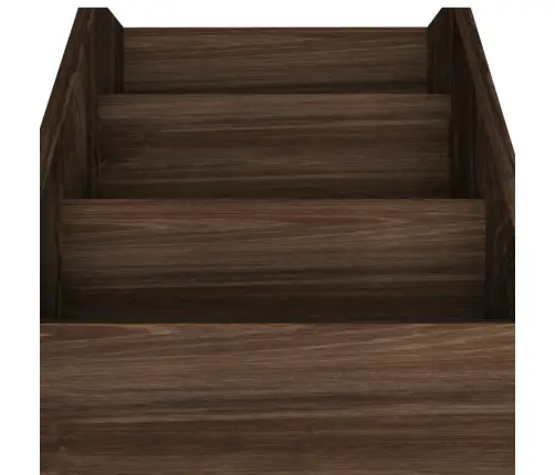 Bērnu Grāmatplaukts, Ozolkoka, 71X30X78,5 Cm, Inženierijas Koks Vidaxl