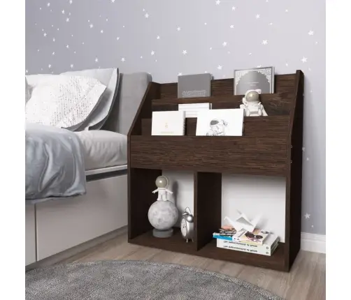 Laste Ajakirjariiul, Sonoma Tamm, 71X30X78,5 cm Tehispuit