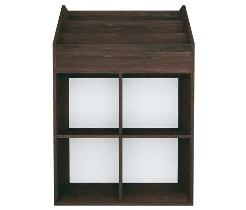 Vaikiška Lentyna Žurnalams, Dūminė, 71X30X114cm Mediena