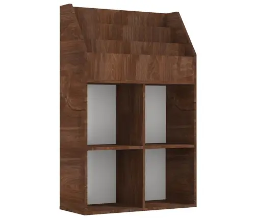 Vaikiška Lentyna Žurnalams, Ruda Ąžuolo, 71X30X114cm Mediena