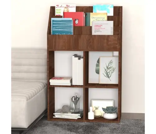 Vaikiška Lentyna Žurnalams, Ruda Ąžuolo, 71X30X114cm Mediena