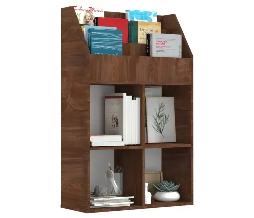 Vaikiška Lentyna Žurnalams, Ruda Ąžuolo, 71X30X114cm Mediena