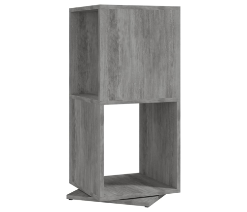 Grozāms Plaukts, Betonpelēks, 34,5X34,5X75,5 Cm, Skaidu Plātne Vidaxl