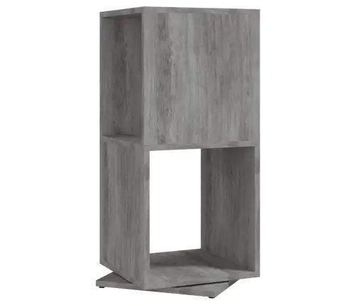 Pööratav Kapp, Betoonhall, 34,5X34,5X75,5 cm Tehispuit