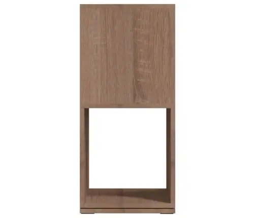 Grozāms Plaukts, Ozolkoka, 34,5X34,5X75,5 Cm, Skaidu Plāksne Vidaxl