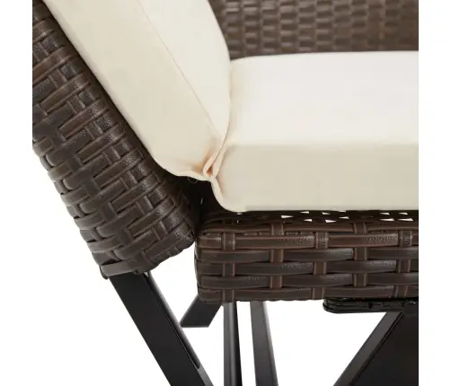 Aiapink Patjadega Pruun 176 Cm Polürotang