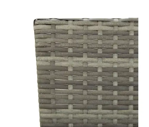 Dārza Sols Ar Matračiem, 176 Cm, Pelēka Pe Rotangpalma Vidaxl Dārza Sols Ar Matračiem, 176 Cm, Pelēka Pe Rotangpalma Vidaxl