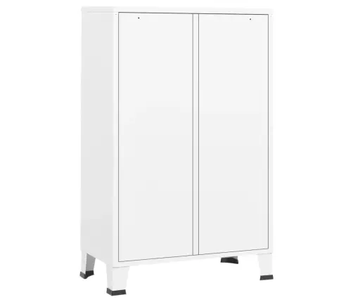Drabužių Spinta, Baltos Spalvos, 67X35X107cm Plienas