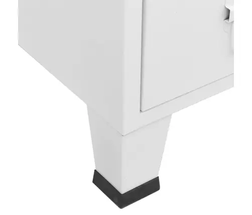 Drabužių Spinta, Baltos Spalvos, 67X35X107cm Plienas