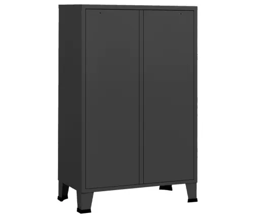 Tööstuslik Garderoob, Antratsiit, 67X35X107 cm Teras