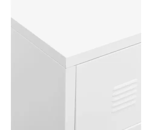 Tööstuslik Telerikapp, Valge, 105 X 35 X 42 cm Metall