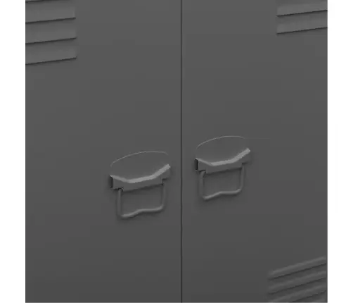 Uzglabāšanas Skapis, Industriāls, Pelēks, 90X40X100 Cm, Tērauds Vidaxl