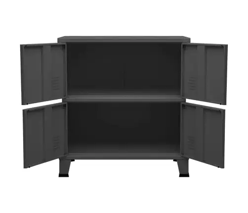 Sandėliavimo Spintelė, Antracito, 75X40X80cm Plienas