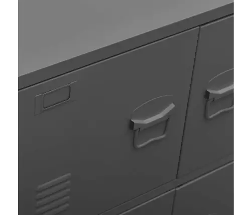 Sandėliavimo Spintelė, Antracito, 75X40X80cm Plienas